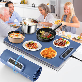 Adjustable Food Warmers Foldable Tray